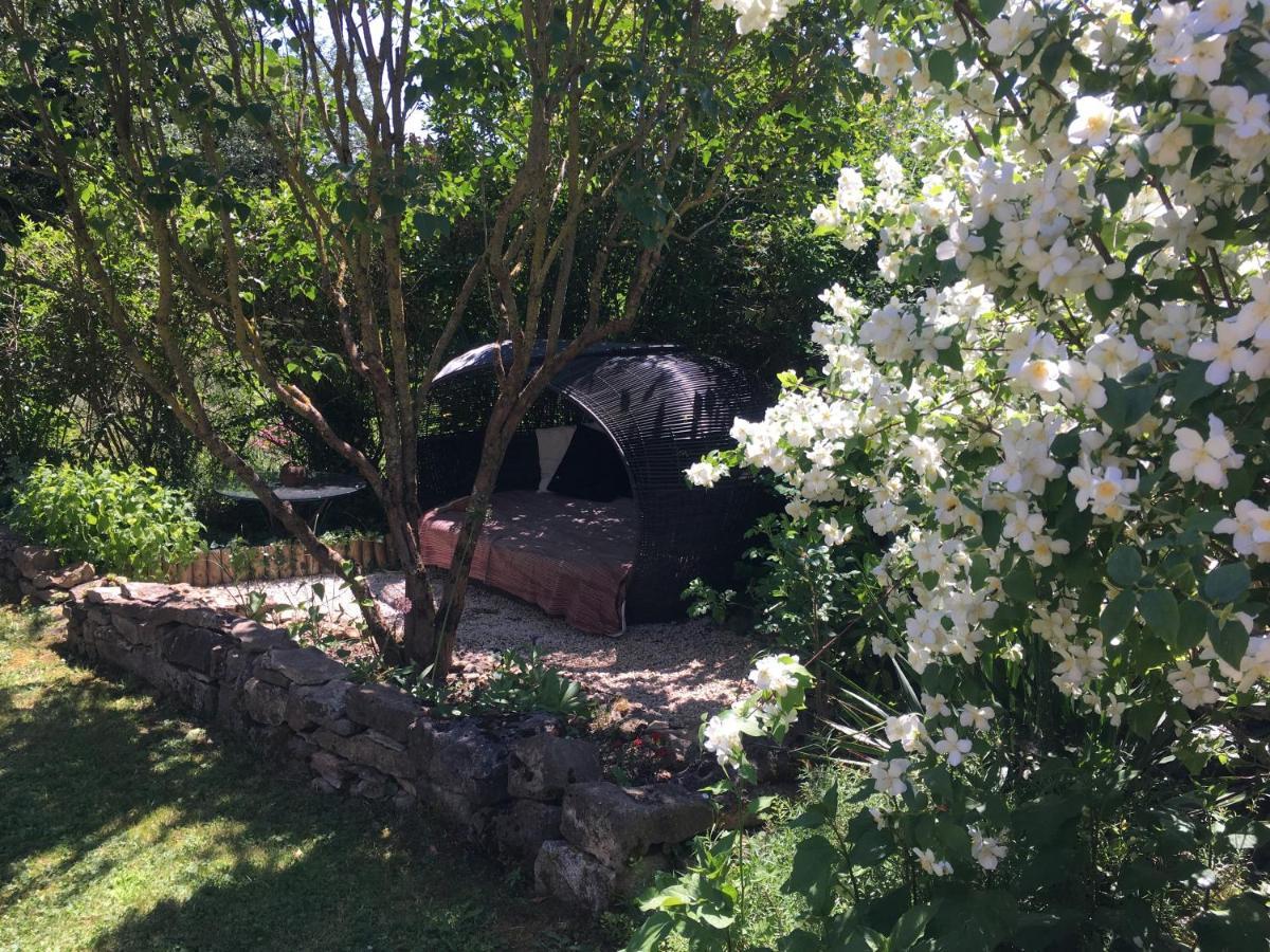 Fontenay-près-Vézelay Au Cheval Bleu Bed & Breakfast エクステリア 写真