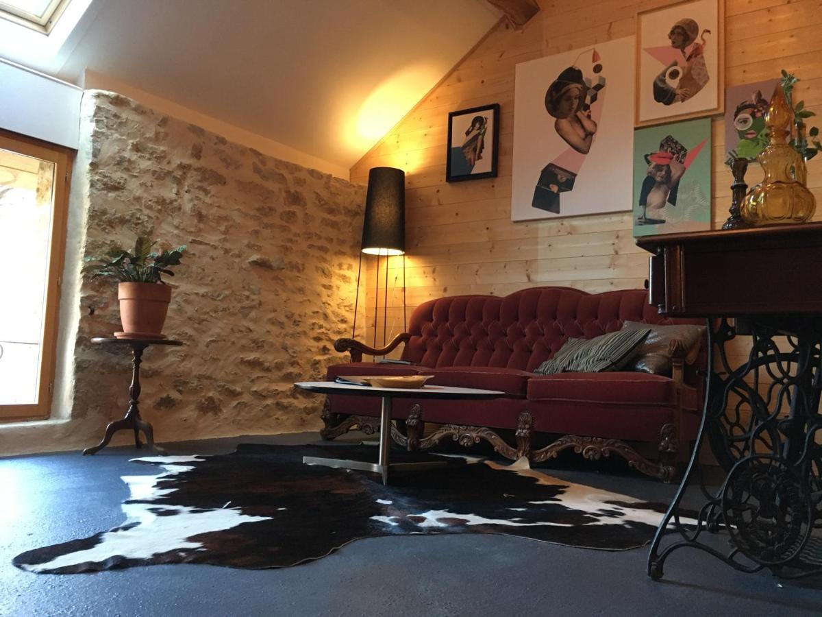 Fontenay-près-Vézelay Au Cheval Bleu Bed & Breakfast エクステリア 写真