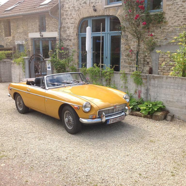 Fontenay-près-Vézelay Au Cheval Bleu Bed & Breakfast エクステリア 写真