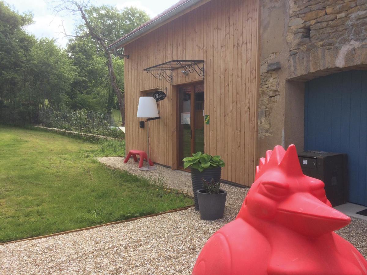 Fontenay-près-Vézelay Au Cheval Bleu Bed & Breakfast エクステリア 写真
